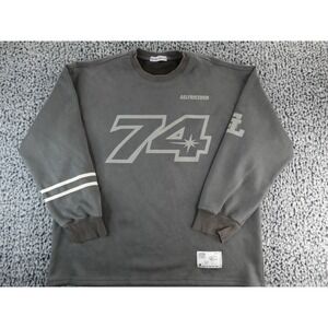 Aelfric Eden 74 Graphic Long Sleeve Shirt Gray Mens XL